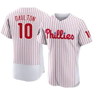 Darren Daulton Philadelphia Phillies Authentic 2022 World Series Home Jersey - White