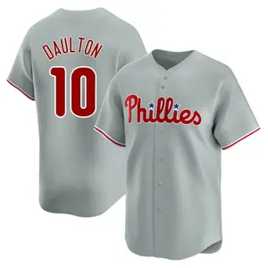 Darren Daulton Philadelphia Phillies Limited Away Jersey - Gray